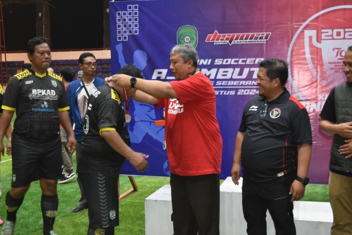 Kejuaraan Mini Soccer Antar OPD Kukar 2024